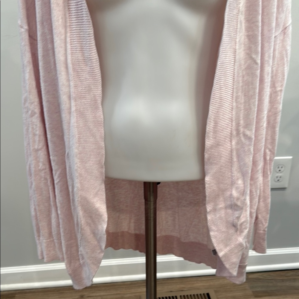 GAP Factory Light Pink Open-Front Cardigan - Picture 7 of 11